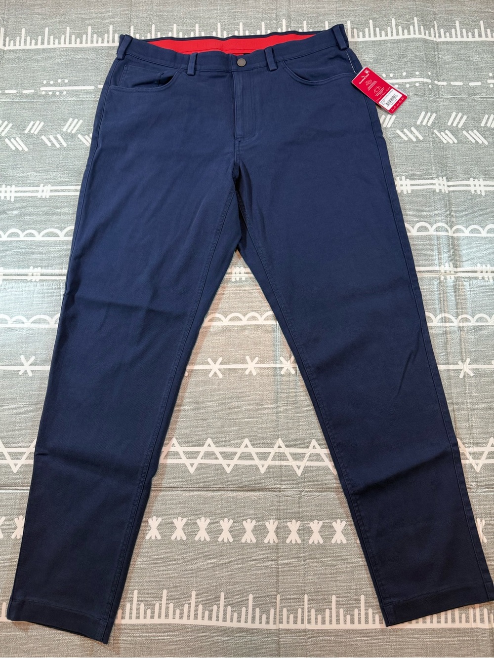 Redvanly Calvin Pull-On Chino in Navy XL/32” inseam